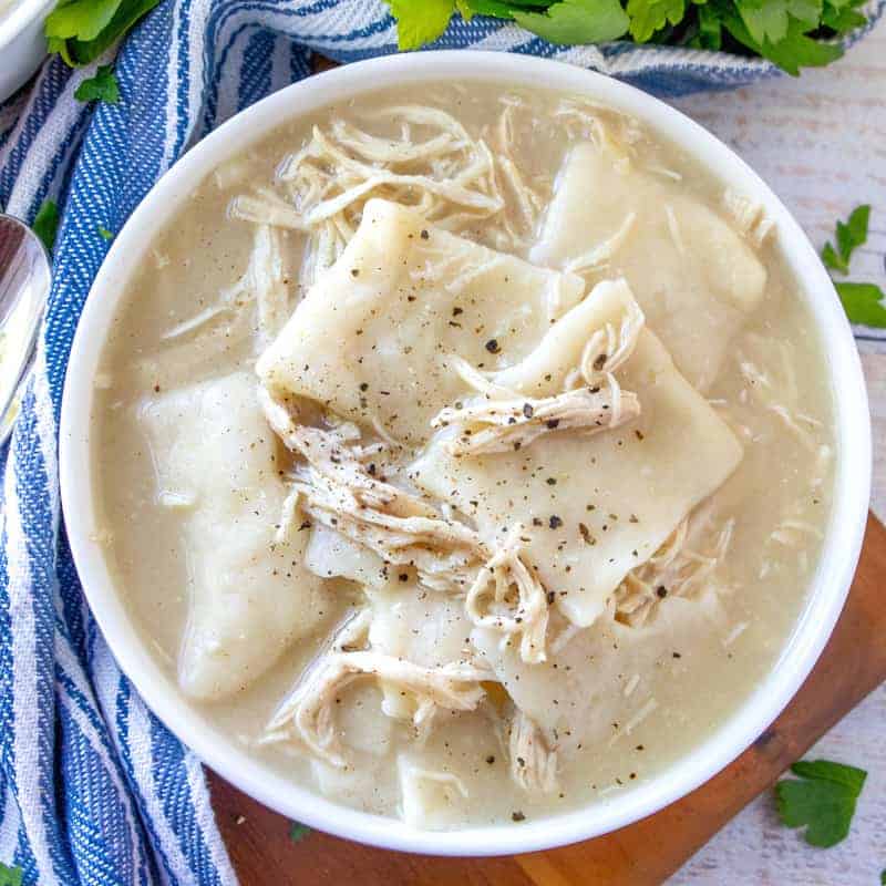 Easy Old-Fashioned Chicken and Dumplings